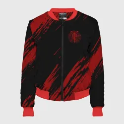 Женский бомбер 3D Стальной алхимик Fullmetal Alchemist