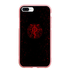 Чехол для iPhone 7Plus/8 Plus матовый Стальной алхимик Fullmetal Alchemist