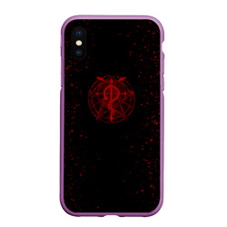 Чехол для iPhone XS Max матовый Стальной алхимик Fullmetal Alchemist