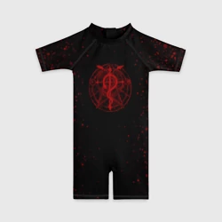 Детский купальный костюм 3D Стальной алхимик Fullmetal Alchemist