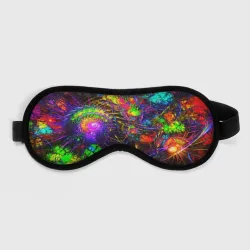 Маска для сна 3D Неоновые краски