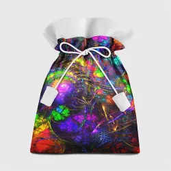 Подарочный 3D мешок Неоновые краски