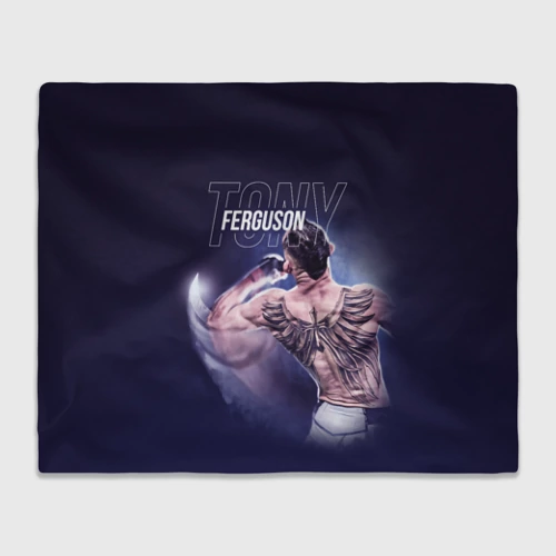 Плед 3D с принтом Tony Ferguson, вид спереди #2