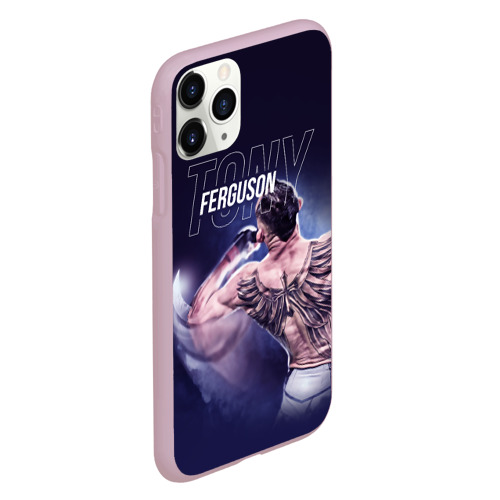 Чехол для iPhone 11 Pro матовый Tony Ferguson, цвет розовый - фото 3