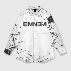 Мужская рубашка oversize 3D Eminem Эминем