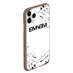 Чехол для iPhone 11 Pro Max матовый Eminem Эминем - фото 2