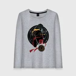 Женский лонгслив хлопок Стальной алхимик Fullmetal Alchemist