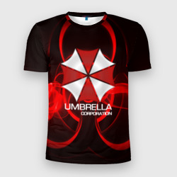 Мужская футболка 3D Slim Umbrella Corp