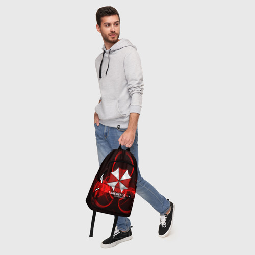 Рюкзак 3D с принтом Umbrella Corp, фото #5