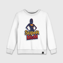 Детский свитшот хлопок Super Mom