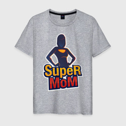 Мужская футболка хлопок Super Mom