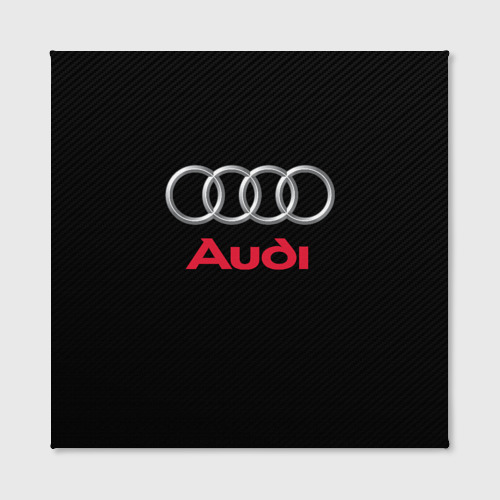 Холст квадратный Audi Ауди, цвет 3D печать - фото 2
