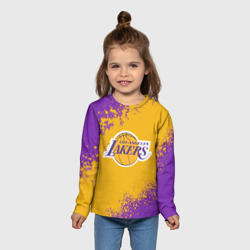 Детский лонгслив 3D LA Lakers Kobe Bryant - фото 2