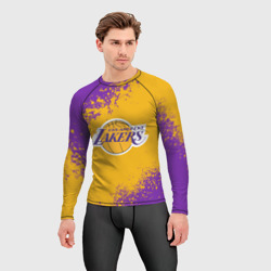 Мужской рашгард 3D LA Lakers Kobe Bryant - фото 2