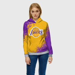 Женская толстовка 3D LA Lakers Kobe Bryant - фото 2