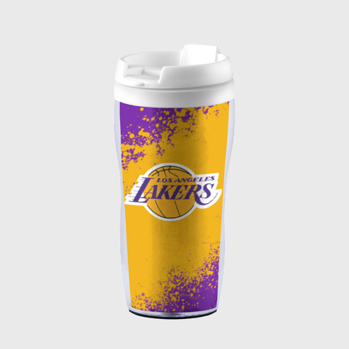 Термокружка-непроливайка LA Lakers Kobe Bryant, цвет белый