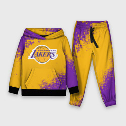 Детский костюм с толстовкой 3D LA Lakers Kobe Bryant