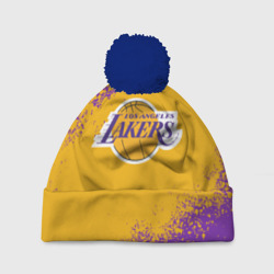 Шапка 3D c помпоном LA Lakers Kobe Bryant