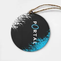 Деревянная игрушка круг Portal