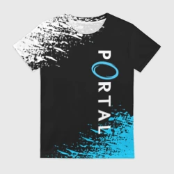 Женская футболка 3D Portal