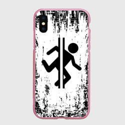 Чехол для iPhone XS Max матовый Portal