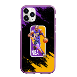 Чехол для iPhone 11 Pro Max матовый LA Kobe B