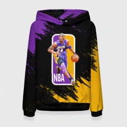 Женская толстовка 3D LA Kobe B