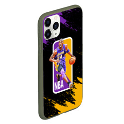 Чехол для iPhone 11 Pro матовый LA Kobe B - фото 2