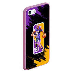 Чехол для iPhone 5/5S матовый LA Kobe B - фото 2