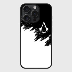 Чехол силиконовый для Apple iPhone 15 Pro матовый Assassin`S Creed ассасин С Крид