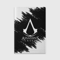 Обложка для паспорта матовая кожа Assassin`S Creed Ассассинс Крид