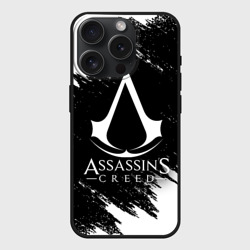 Чехол силиконовый для Apple iPhone 15 Pro матовый Assassin`S Creed Ассассинс Крид