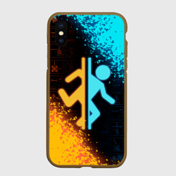 Чехол для iPhone XS Max матовый Portal