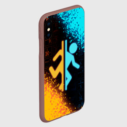 Чехол для iPhone XS Max матовый Portal - фото 2