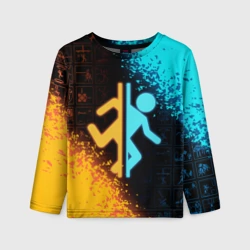 Детский лонгслив 3D Portal