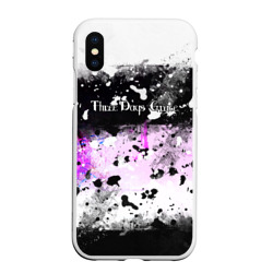 Чехол для iPhone XS Max матовый Three days grace