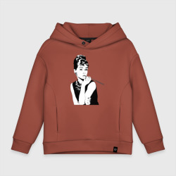 Детское худи Oversize хлопок Одри Хепбернхлопок