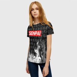 Женская футболка 3D Сэмпай - фото 2