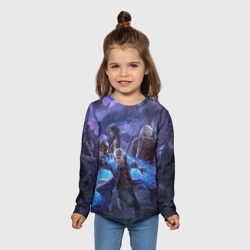 Детский лонгслив 3D Devil May Cry девил Май край - фото 2