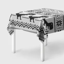 Скатерть 3D Свитер с T-rex'ами
