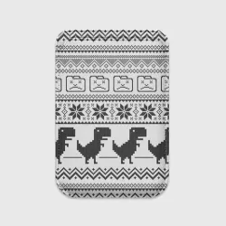 Картхолдер Magsafe магнитный Свитер с T-rex'ами