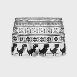 Мужские трусы 3D Свитер с T-rex'ами