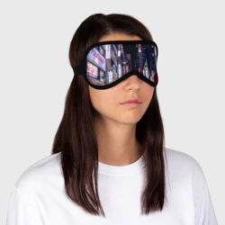 Маска для сна 3D Ночной Токио - фото 2