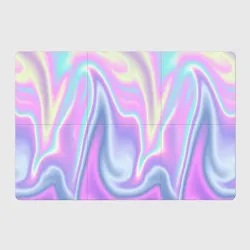 Магнитный плакат 3Х2 Vaporwave волны голографические текстура переливается