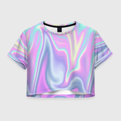 Женская футболка Crop-top 3D Vaporwave