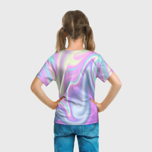 Детская футболка 3D Vaporwave, цвет 3D печать - фото 6