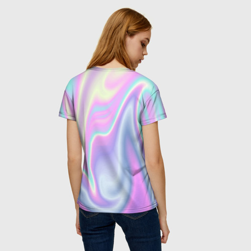 Женская футболка 3D Vaporwave, цвет 3D печать - фото 4