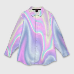 Женская рубашка oversize 3D Vaporwave
