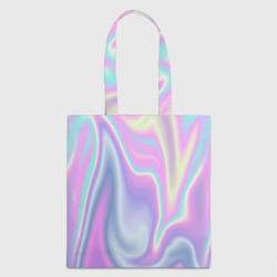 Шоппер 3D Vaporwave волны голографические текстура переливается