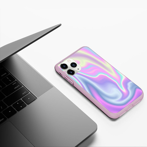 Чехол для iPhone 11 Pro матовый Vaporwave, цвет розовый - фото 5